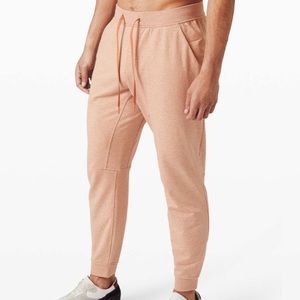 Lululemon City Sweat Jogger French Terry 29” size Large Heathered Sedona Sunset